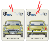 MGB GT V8 1973-75 Air Freshener